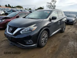 2018 Nissan Murano Platinum with VIN 5N1AZ2MG3JN150956, listed as a Copart auction lot 86761334 with 0 mi miles and Salvage Title. Bid and sale history available at carsss.com. Image 1.