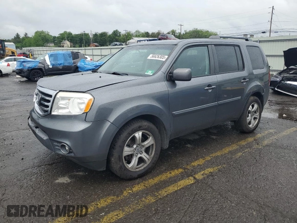 2012 Honda Pilot EX-L with VIN 5FNYF4H50CB066613, listed as a Copart auction lot 56626305 with 196,841 mi miles and Salvage title. Bid and sale history available at DreamBid. Image 1.