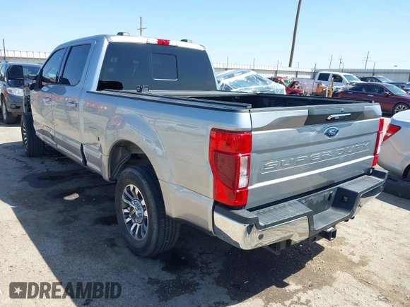 2022 Ford F-250 XL with VIN 1FT7W2A68NED53009, listed as a IAAI auction lot 41918950 with 21,699 mi miles and . Bid and sale history available at DreamBid. Image 3.