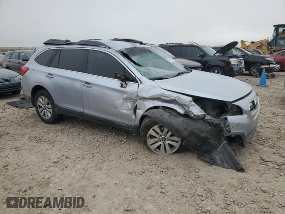 2017 Subaru Outback Premium with VIN 4S4BSACC1H3226696, listed as a Copart auction lot 45019375 with 102,234 mi miles and Salvage title. Bid and sale history available at DreamBid. Image 4.