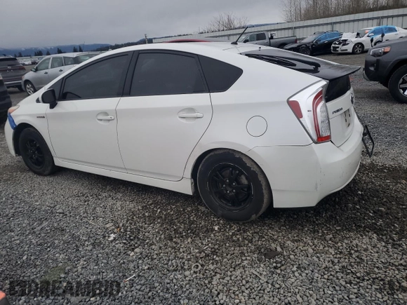 2013 Toyota Prius One with VIN JTDKN3DU8D5688203, listed as a Copart auction lot 48499575 with 269,621 mi miles and Salvage Title. Bid and sale history available at DreamBid. Image 2.