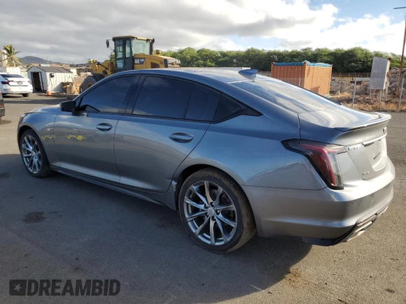 2020 Cadillac CT5 Sport with VIN 1G6DU5RK1L0150875, listed as a Copart auction lot 80959514 with 53,177 mi miles and Non repairable. Bid and sale history available at DreamBid. Image 2.