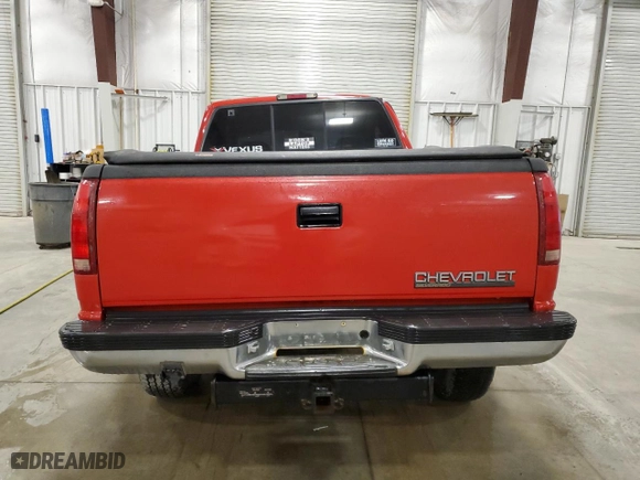 1998 Chevrolet C/K 1500 with VIN 2GCEK19R5W1191967, listed as a Copart auction lot 51534565 with 186,401 mi miles and Salvage Title. Bid and sale history available at carsss.com. Image 6.