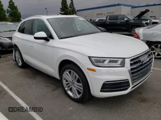 2018 Audi Q5 Premium Plus with VIN WA1BNAFY8J2129729, listed as a Copart auction lot 41141563 with 70,165 mi miles. Bid and sale history available at carsss.com. Image 4.