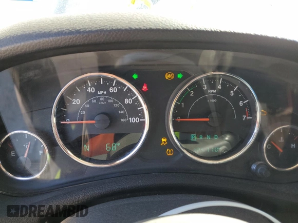 2015 Jeep Wrangler Unlimited Sahara with VIN 1C4BJWEGXFL624846, listed as a Copart auction lot 47949535 with 125,710 mi miles and Salvage Title. Bid and sale history available at carsss.com. Image 9.