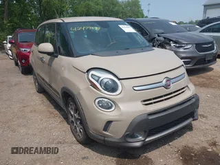 2014 FIAT 500L Trekking with VIN ZFBCFADH0EZ009188, listed as a IAAI auction lot 42479899 with 123,505 mi miles and . Bid and sale history available at DreamBid. Image 1.