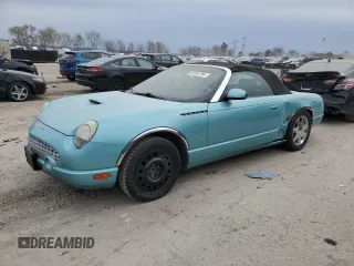 2002 Ford Thunderbird Hardtop Premium with VIN 1FAHP60A62Y117960, listed as a Copart auction lot 82361264 with Not Provided miles and Salvage Title. Bid and sale history available at DreamBid. Image 1.