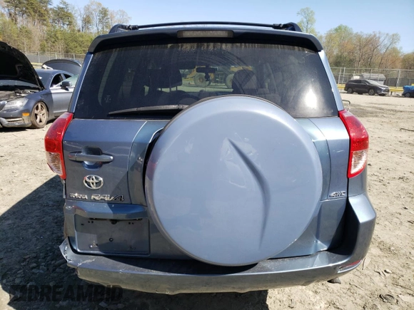 2008 Toyota RAV4 with VIN JTMBD33V186060481, listed as a Copart auction lot 52230785 with 166,013 mi miles and Salvage Title. Bid and sale history available at carsss.com. Image 6.