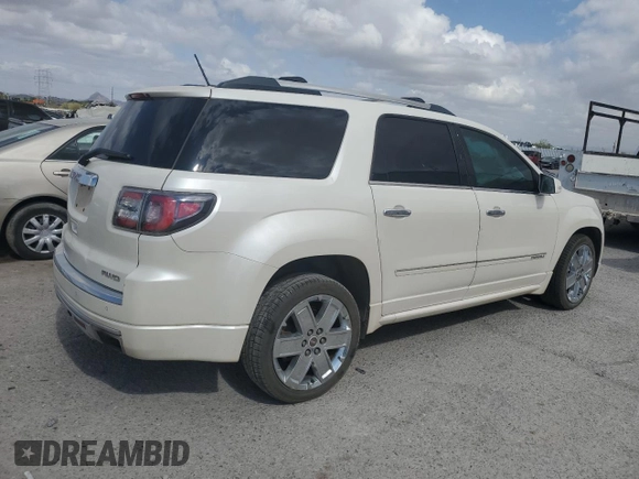 2013 GMC Acadia Denali z VIN 1GKKVTKD5DJ171794, wystawiony jako Copart lot #55783905 z przebiegiem Nie podano mil oraz Szkoda całkowita • Salvage title. Historia ofert i sprzedaży dostępna na DreamBid. Obrazek 3.