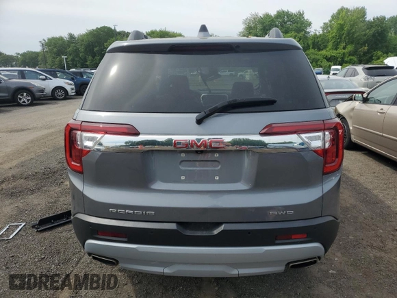 2020 GMC Acadia SLT with VIN 1GKKNULS0LZ177098, listed as a Copart auction lot 58691355 with 67,944 mi miles and Salvage title. Bid and sale history available at DreamBid. Image 6.