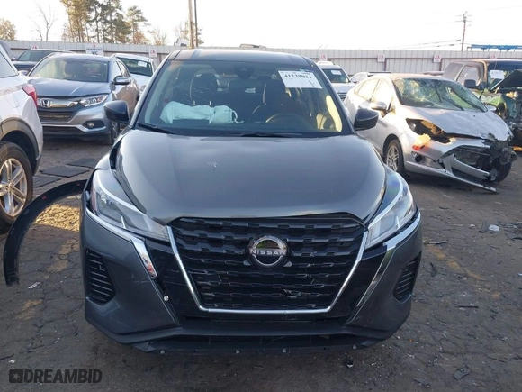 2024 Nissan Kicks S with VIN 3N1CP5BV4RL567877, listed as a IAAI auction lot 41238024 with 8,064 mi miles. Bid and sale history available at carsss.com. Image 12.