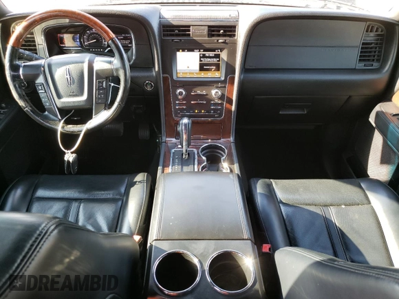 2017 Lincoln Navigator Select with VIN 5LMJJ2HT0HEL08384, listed as a Copart auction lot 51129365 with 101,264 mi miles and Salvage title. Bid and sale history available at DreamBid. Image 8.