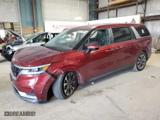2022 Kia Carnival EX with VIN KNDNC5H36N6071099, listed as a Copart auction lot 66377394 with 74,434 mi miles and Salvage Title. Bid and sale history available at carsss.com. Image 1.