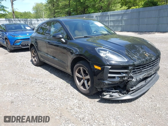 2021 Porsche Macan with VIN WP1AA2A56MLB09122, listed as a IAAI auction lot 42274986 with 70,794 mi miles and . Bid and sale history available at DreamBid. Image 1.