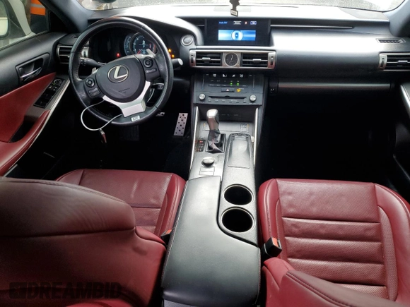 2015 Lexus IS 250 with VIN JTHCF1D2XF5017525, listed as a Copart auction lot 51175075 with 119,948 mi miles and Salvage Title. Bid and sale history available at DreamBid. Image 8.
