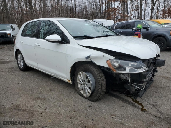 2016 Volkswagen Golf TSI S w/Sunroof with VIN 3VW217AU1GM026143, listed as a Copart auction lot 85543324 with 92,328 mi miles and Salvage Title. Bid and sale history available at carsss.com. Image 4.