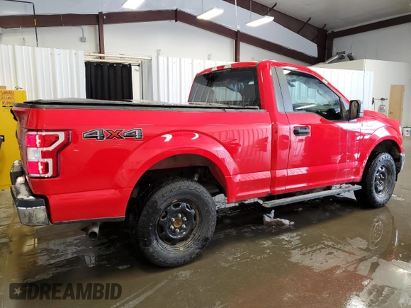 2018 Ford F-150 XL with VIN 1FTMF1EB6JFD30708, listed as a Copart auction lot 50289565 with 26,757 mi miles and Salvage Title. Bid and sale history available at carsss.com. Image 3.
