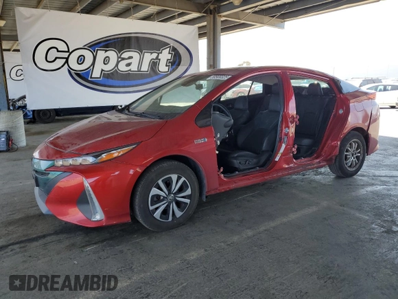 2017 Toyota Prius Plus z VIN JTDKARFPXH3034696, wystawiony jako Copart lot #59569325 z przebiegiem 86 171 mil mil oraz Szkoda całkowita • Salvage title. Historia ofert i sprzedaży dostępna na DreamBid. Obrazek 1.
