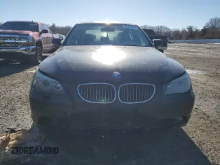 2007 BMW 5 Series 530xi with VIN WBANF73537CY17327, listed as a Copart auction lot 42423145 with Not Provided miles and Non Repairable. Bid and sale history available at carsss.com. Image 5.