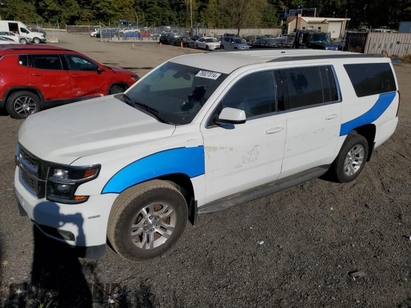 2020 Chevrolet Suburban Commercial with VIN 1GNSKKEC4LR213767, listed as a Copart auction lot 76527014 with 142,132 mi miles and Clean Title. Bid and sale history available at carsss.com. Image 1.