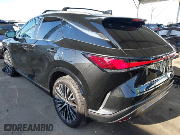2024 Lexus RX 350 with VIN 2T2BAMBA6RC026443, listed as a IAAI auction lot 41975224 with 7,244 mi miles and . Bid and sale history available at DreamBid. Image 3.