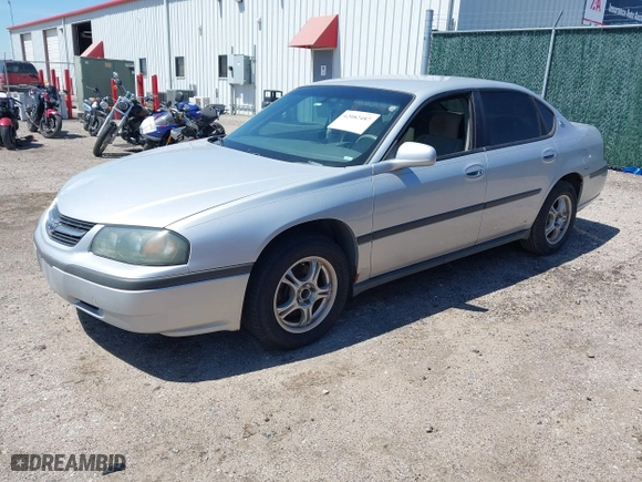 2004 Chevrolet Impala with VIN 2G1WF52E449175581, listed as a IAAI auction lot 42082487 with 249,297 mi miles. Bid and sale history available at carsss.com. Image 2.