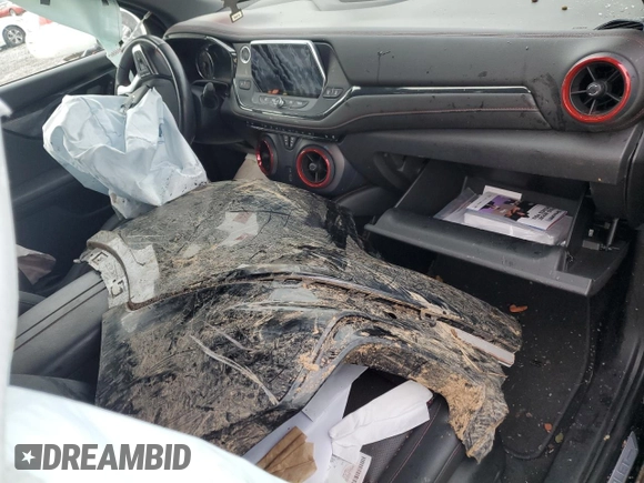 2021 Chevrolet Blazer RS z VIN 3GNKBERSXMS580125, wystawiony jako Copart lot #80782854 z przebiegiem Nie podano mil oraz Szkoda całkowita • Salvage title. Historia ofert i sprzedaży dostępna na DreamBid. Obrazek 8.