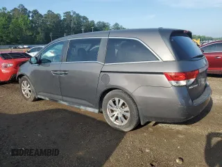 2014 Honda Odyssey EX-L with VIN 5FNRL5H62EB134666, listed as a Copart auction lot 54131675 with 95,919 mi miles and Salvage Title. Bid and sale history available at carsss.com. Image 2.