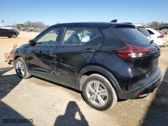 2021 Nissan Kicks S with VIN 3N1CP5BV5ML534038, listed as a Copart auction lot 47289145 with 74,785 mi miles and Salvage Title. Bid and sale history available at carsss.com. Image 2.