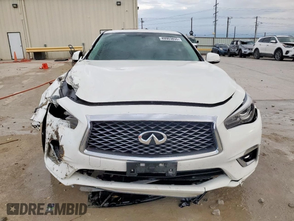 2020 Infiniti Q50 3.0t SPORT with VIN JN1EV7AP8LM207991, listed as a Copart auction lot 49903855 with 110,361 mi miles and Salvage Title. Bid and sale history available at carsss.com. Image 5.