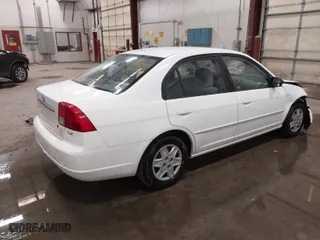 2003 Honda Civic LX with VIN 2HGES16573H598145, listed as a IAAI auction lot 41651885 with 254,523 mi miles. Bid and sale history available at carsss.com. Image 4.