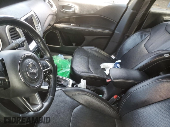 2021 Jeep Compass 80th Anniversary with VIN 3C4NJDEB5MT601983, listed as a Copart auction lot 47043205 with Not provided miles and Salvage title. Bid and sale history available at DreamBid. Image 8.