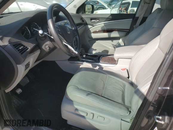 2014 Acura MDX Advance with VIN 5FRYD4H83EB038385, listed as a Copart auction lot 49025375 with 97,357 mi miles and Salvage Title. Bid and sale history available at DreamBid. Image 7.