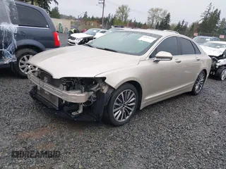 2017 Lincoln MKZ Select with VIN 3LN6L5C9XHR657825, listed as a IAAI auction lot 41950371 with 47,637 mi miles. Bid and sale history available at carsss.com. Image 18.