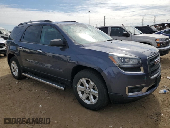 2013 GMC Acadia SLE with VIN 1GKKRNED0DJ228012, listed as a Copart auction lot 52509425 with 127,074 mi miles and Clean Title. Bid and sale history available at carsss.com. Image 4.
