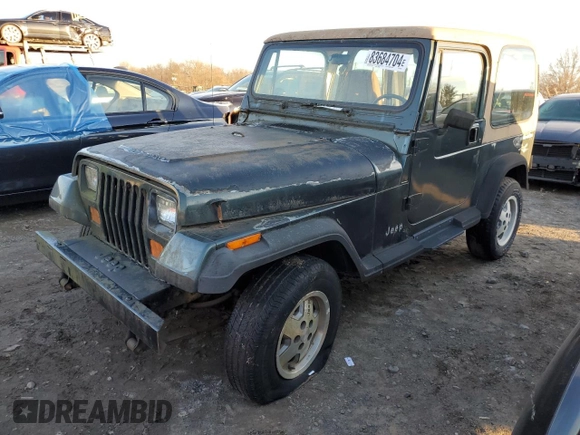 1993 Jeep Wrangler with VIN 1J4FY29S4PP244894, listed as a Copart auction lot 83684704 with 172,185 mi miles and Clean Title. Bid and sale history available at carsss.com. Image 1.