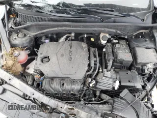 2023 Hyundai Santa Fe SE with VIN 5NMS1DAJ2PH545079, listed as a Copart auction lot 87209994 with 27,706 mi miles and Salvage Title. Bid and sale history available at carsss.com. Image 12.