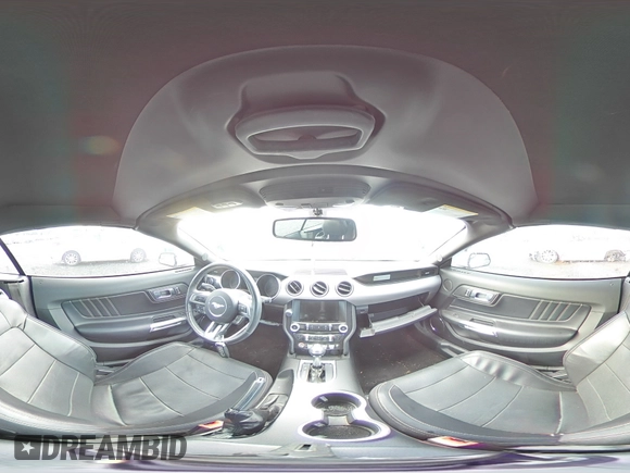 2018 Ford Mustang GT Premium с VIN 1FATP8FF0J5155595, выставлен на аукционе Copart как лот 81584324 с пробегом 63 535 миль миль и Списание • Salvage title. История ставок и продаж доступна на DreamBid. Изображение 13.