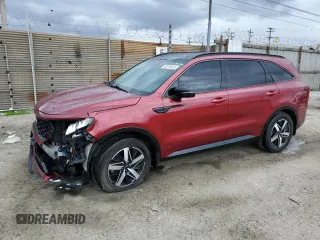 2022 Kia Sorento S with VIN 5XYRL4LC6NG129860, listed as a Copart auction lot 48370515 with 43,651 mi miles and Salvage Title. Bid and sale history available at carsss.com. Image 1.