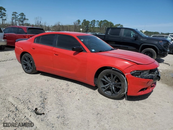 2017 Dodge Charger SE with VIN 2C3CDXBGXHH504488, listed as a Copart auction lot 48049345 with 70,843 mi miles and Salvage Title. Bid and sale history available at carsss.com. Image 4.