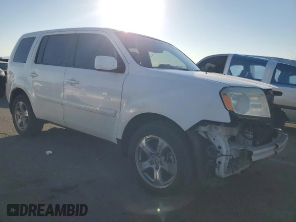 2015 Honda Pilot EX-L with VIN 5FNYF3H65FB015857, listed as a Copart auction lot 75036414 with 138,196 mi miles and Salvage Title. Bid and sale history available at carsss.com. Image 4.