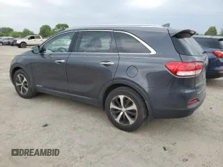 2018 Kia Sorento EX with VIN 5XYPHDA58JG423218, listed as a Copart auction lot 59315515 with 63,687 mi miles and Salvage title. Bid and sale history available at DreamBid. Image 2.