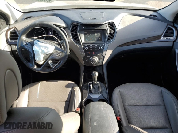 2017 Hyundai Santa Fe Sport 2.0T with VIN 5XYZU4LA6HG475228, listed as a Copart auction lot 89208255 with 121,664 mi miles and Salvage Title. Bid and sale history available at carsss.com. Image 8.