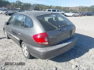 2004 Kia Rio with VIN KNADC165246223044, listed as a IAAI auction lot 41820748 with 119,857 mi miles. Bid and sale history available at carsss.com. Image 3.