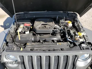 2021 Jeep Wrangler Unlimited Sahara High Altitude with VIN 1C4HJXEN0MW506203, listed as a Copart auction lot 76862614 with 44,558 mi miles and Salvage title. Bid and sale history available at DreamBid. Image 11.