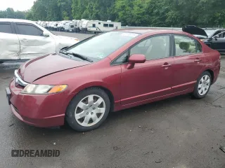 2006 Honda Civic LX with VIN 1HGFA16586L146932, listed as a Copart auction lot 61134415 with 220,422 mi miles and Salvage title. Bid and sale history available at DreamBid. Image 1.