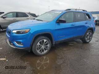 2022 Jeep Cherokee Limited z VIN 1C4PJMDX5ND546710, wystawiony jako Copart lot #59911505 z przebiegiem 1 967 mil mil oraz Czysty tytuł • Clean title. Historia ofert i sprzedaży dostępna na DreamBid. Obrazek 1.
