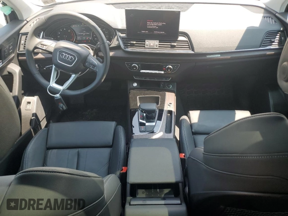 2024 Audi Q5 S line Premium with VIN WA1GAAFY3R2041684, listed as a Copart auction lot 58848705 with 13,434 mi miles and Salvage title. Bid and sale history available at DreamBid. Image 8.