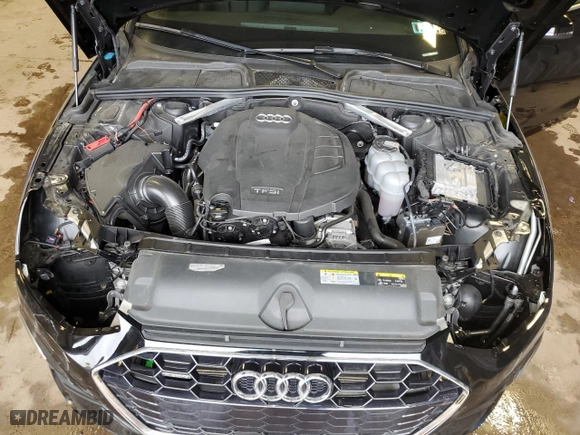 2020 Audi A4 Sedan Premium with VIN WAUDNAF4XLN005858, listed as a Copart auction lot 51468305 with 65,167 mi miles and Salvage Title. Bid and sale history available at carsss.com. Image 11.