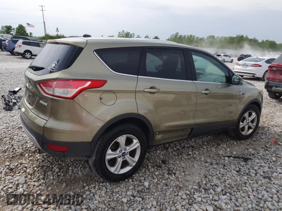 2013 Ford Escape SE with VIN 1FMCU0G95DUA54779, listed as a Copart auction lot 58428065 with 195,284 mi miles and Clean title. Bid and sale history available at DreamBid. Image 3.